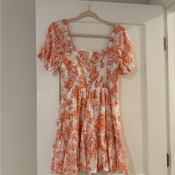 Floral Mini Dress in Vibrant Pink by Speechless - Picture 4 of 8